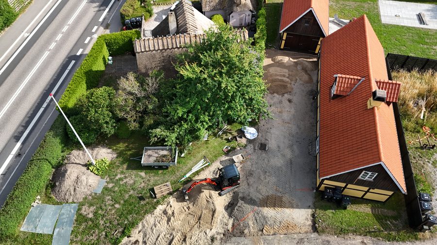 Overblik under jordarbejdet