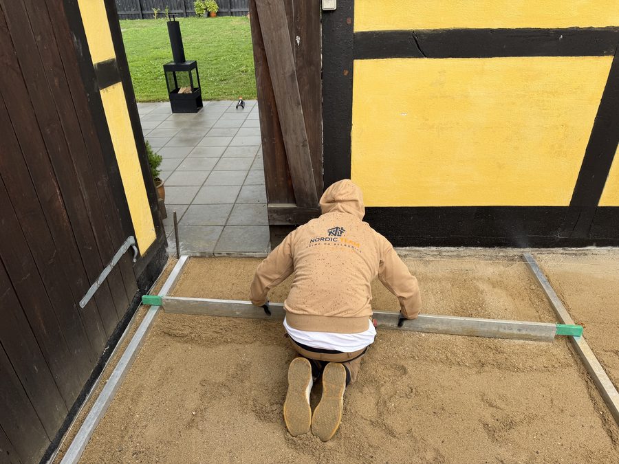 Afretning med retskinne